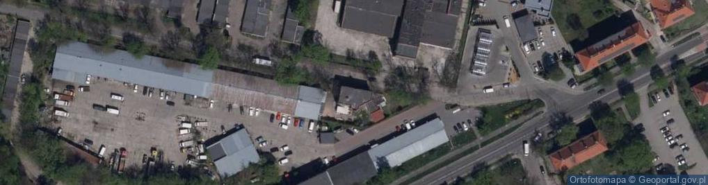 Zdjęcie satelitarne Szwajka Łukasz Przedsiębiorstwo Handlowo-Usługow0-Produkcyjne Bisa