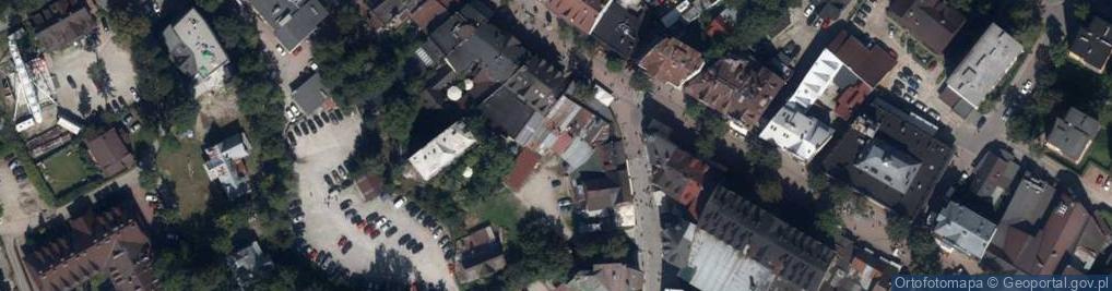 Zdjęcie satelitarne Szybkiej Obsługi Marek Kapustka Licencjobiorca McDonald`s