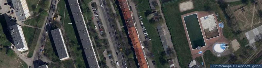 Zdjęcie satelitarne Szyldy Reklamy "Brewes" Elżbieta Błaszczyszyn, Zgorzelec