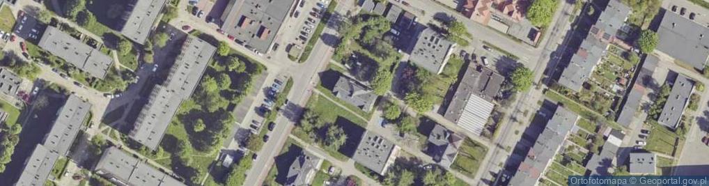 Zdjęcie satelitarne Szymańska Stanisława Firma Handlowa Magda Stanisława Szymańska Majas Stanisława Szymańska Jacek Szymański