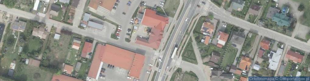 Zdjęcie satelitarne Tadeusz Bagiński MCM Kolor Dachy Tadeusz Bagiński
