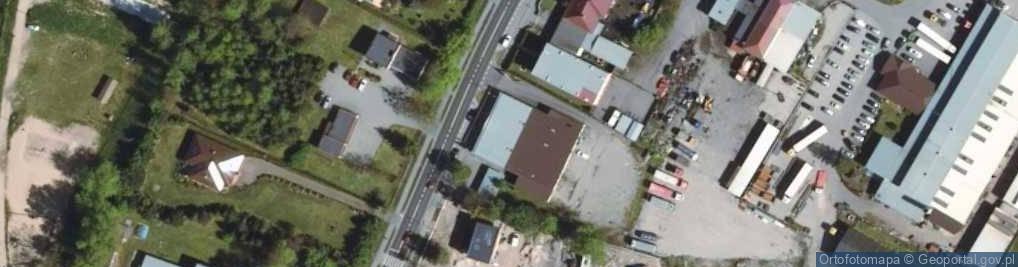 Zdjęcie satelitarne Tadeusz Morka Przedsiębiorstwo Produkcyjno-Handlowo- Usługowe Autohit