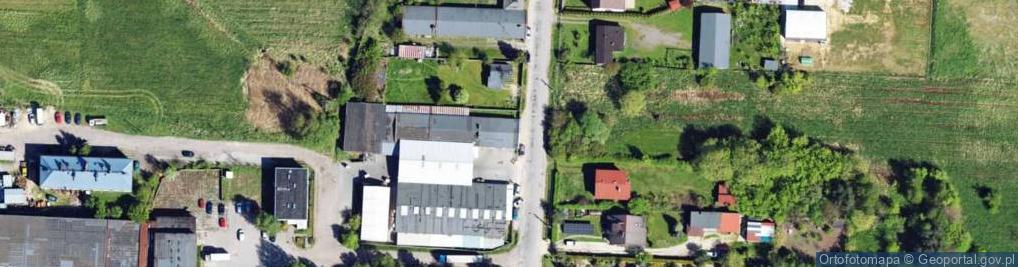 Zdjęcie satelitarne Tadeusz Mosiołek Wyrób Opakowań z Tektury i Papieru