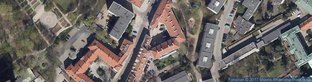 Zdjęcie satelitarne Tadex Pracownia Kserograficzno Poligraficzna