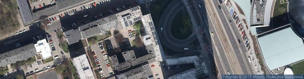 Zdjęcie satelitarne Taiwan Trade Center Warsaw