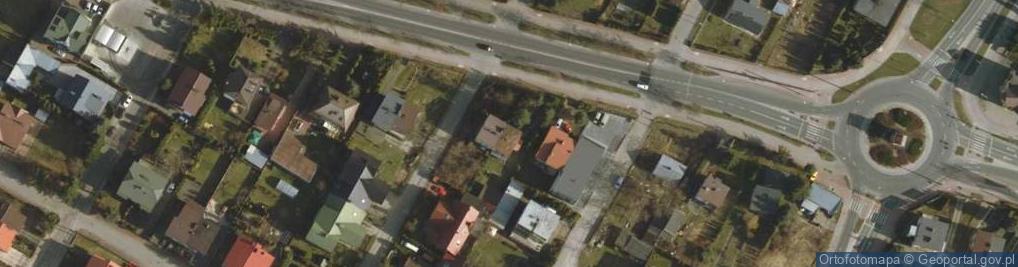 Zdjęcie satelitarne Takso Las w Siedlcach