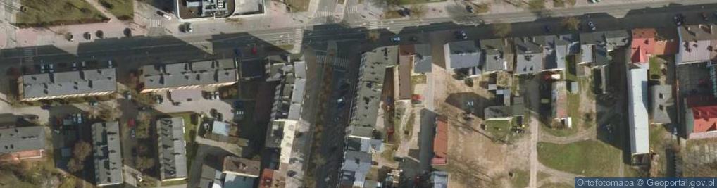 Zdjęcie satelitarne Taksówka Osobowa nr 99 w Siedlcach