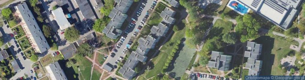Zdjęcie satelitarne Taksówka Osobowa nr Boczny 50 Majewski Mieszko Toni