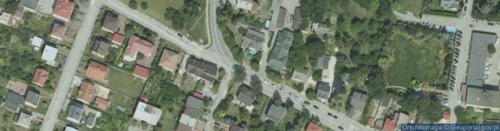 Zdjęcie satelitarne Tangram Usługi Internetowe Wojciech Nowicki Paweł Cerazy Jacek Kumor