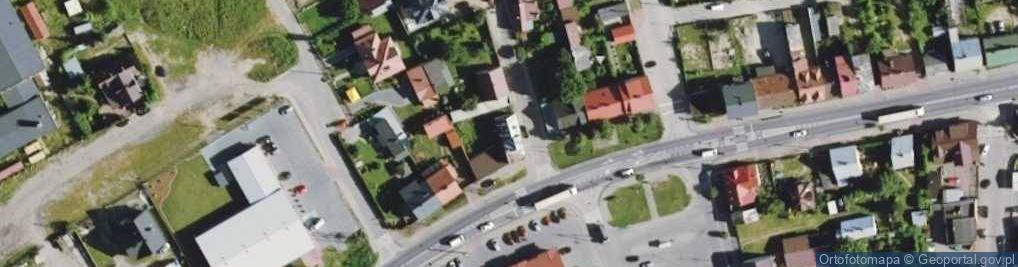 Zdjęcie satelitarne Tania Odzież Anna Książek Agnieszka Mielcarz