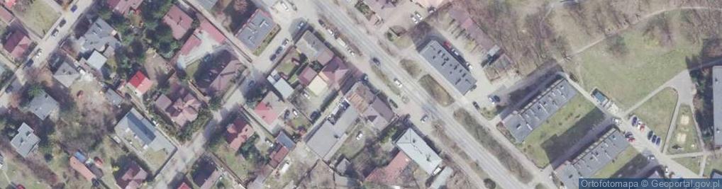 Zdjęcie satelitarne Tania Odzież Zachodnia U Franciszka
