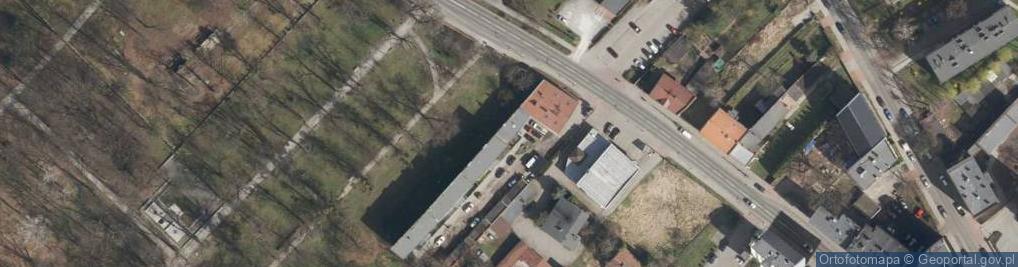 Zdjęcie satelitarne Tanio i Przedsiębiorstwo Handlowo Usługowe Michalak Anna Szpin Tadeusz