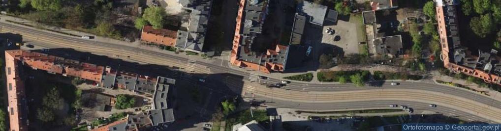 Zdjęcie satelitarne Tapflo Sp. z o.o. Biuro regionalne Wrocław