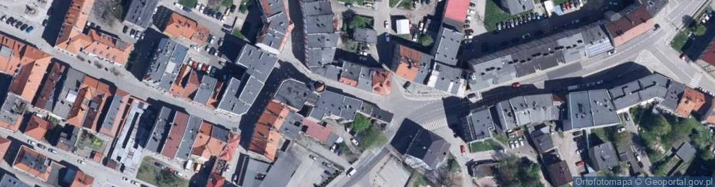 Zdjęcie satelitarne Targowisko Miejskie Nysa