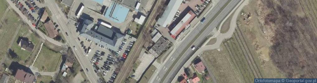 Zdjęcie satelitarne Tarnowski Klub Tenisowy Tarnów