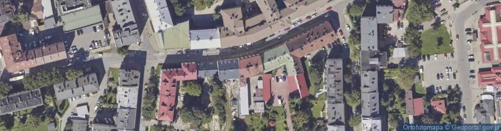 Zdjęcie satelitarne Tarnowski Zakład Doskonalenia Zawodowego