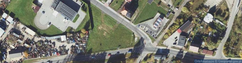 Zdjęcie satelitarne Tartacznictwo