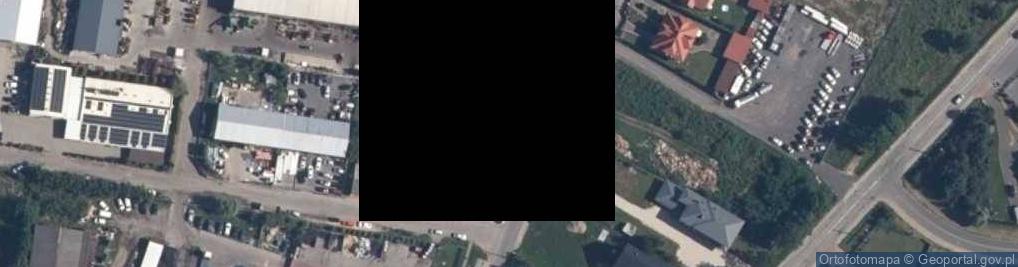Zdjęcie satelitarne Tartak Beata Górlicka Piotr Górlicki