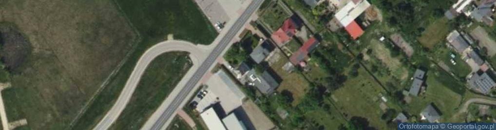 Zdjęcie satelitarne Tartak Drzewny