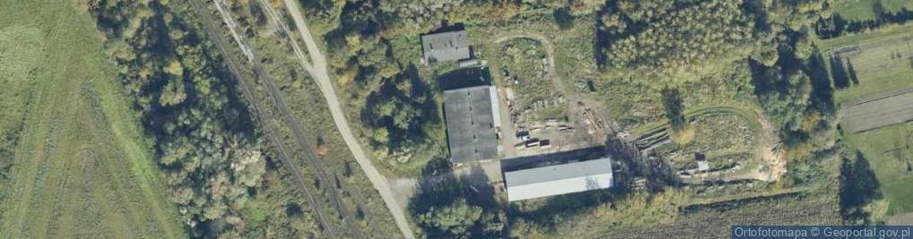 Zdjęcie satelitarne Tartak Jesion