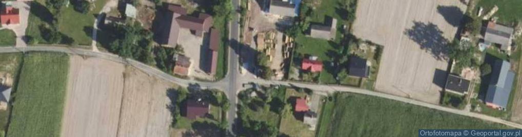 Zdjęcie satelitarne Tartak Krysiak - Siedlików