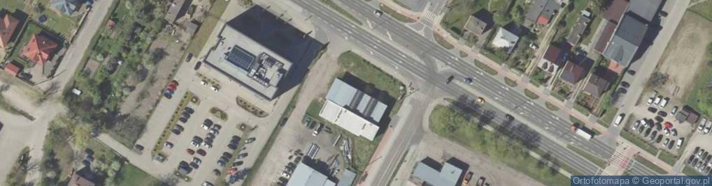 Zdjęcie satelitarne Tartak Łomża