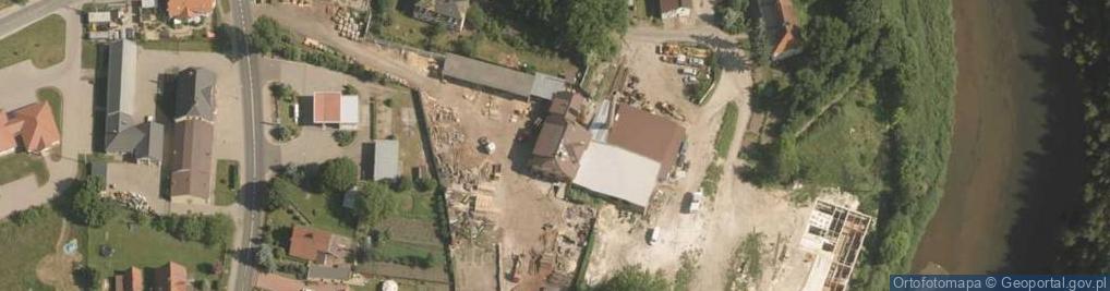 Zdjęcie satelitarne Tartak Pellet niemiecki, drewno opałowe, więźba dachowa Biofot M