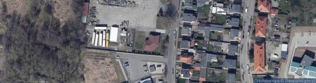 Zdjęcie satelitarne Tartak Sulechów