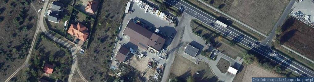 Zdjęcie satelitarne "TARYK" Spółka Jawna T. Krzemień, Z. Krzemień SALON BU