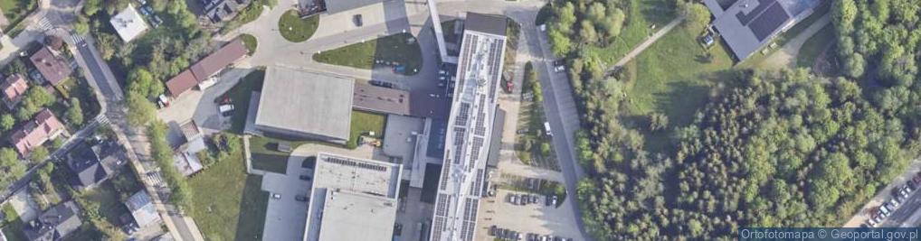 Zdjęcie satelitarne Tatrzański Związek Narciarski w Zakopanem