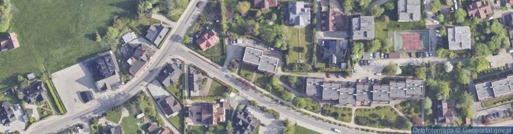 Zdjęcie satelitarne Taxi Mikrobus Handel Gastronomia