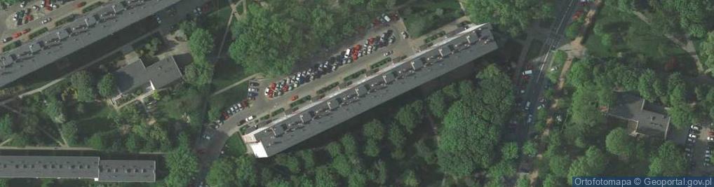Zdjęcie satelitarne Taxi nr Boczny 0314 Kraków