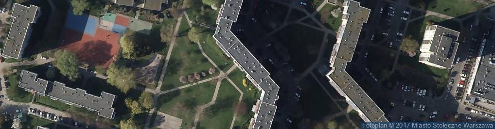 Zdjęcie satelitarne Taxi Orlik Stowarzyszenie Taksówek Osiedlowych Praga Południe