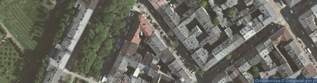 Zdjęcie satelitarne Taxi Osobowa nr Boczny 764 Kraków