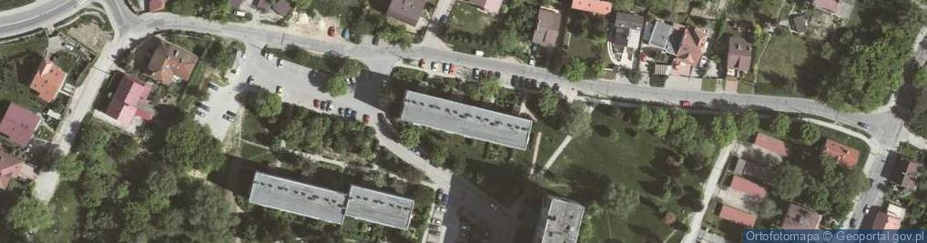 Zdjęcie satelitarne Taxi Osobowa Numer Boczny 1160 Kraków