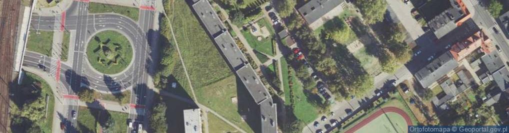 Zdjęcie satelitarne Taxi Osobowa Parking Strzeżony