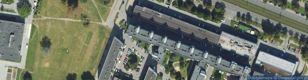 Zdjęcie satelitarne Taxi Osobowe Bufab Kraków Sklep Firmowy