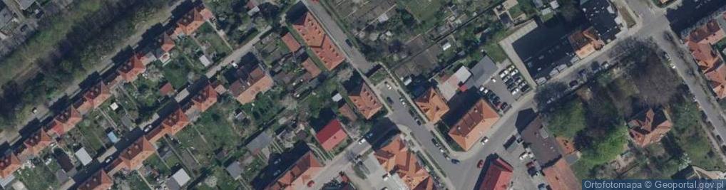 Zdjęcie satelitarne Taxi Osobowe Dariusz J., Lubań