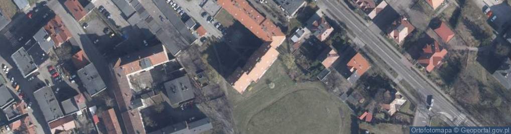 Zdjęcie satelitarne Taxi Osobowe Jecek Czajkowski