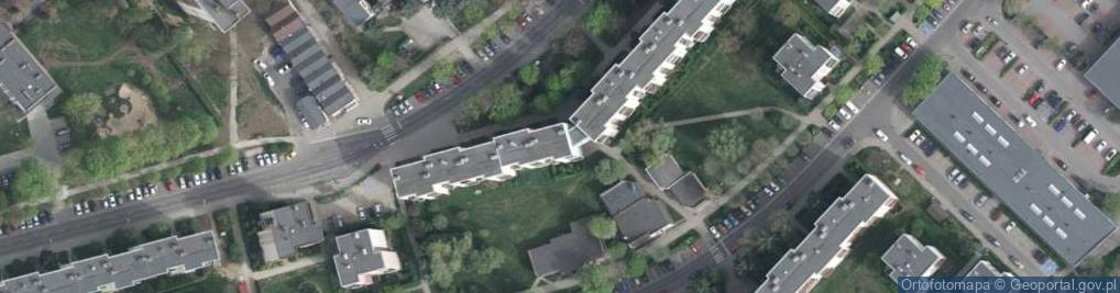 Zdjęcie satelitarne Taxi Osobowe Jek Maciej