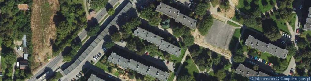 Zdjęcie satelitarne Taxi Osobowe Kraków