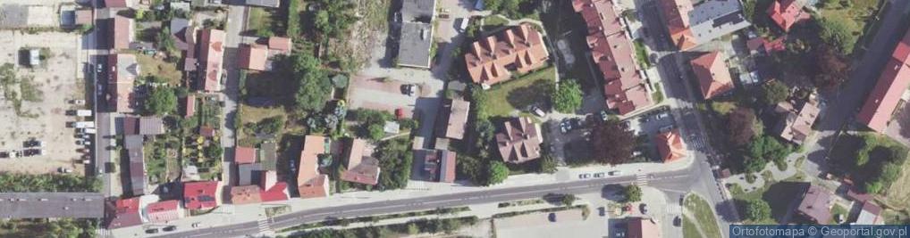 Zdjęcie satelitarne Taxi Osobowe Lucjan Gajda, Zawidów