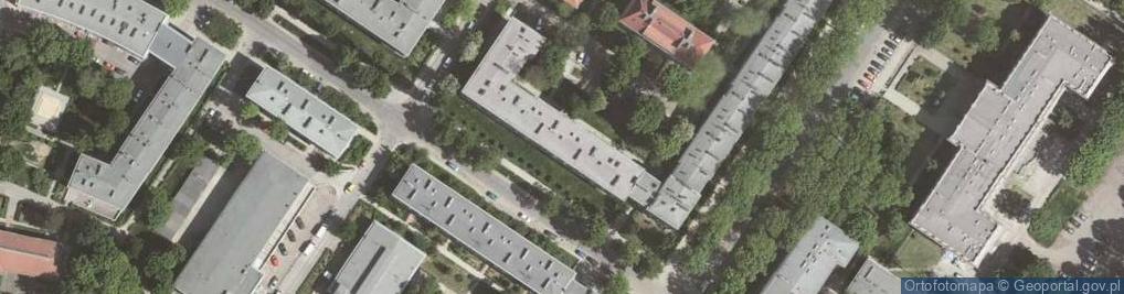 Zdjęcie satelitarne Taxi Osobowe nr Boczny 2045 Kraków