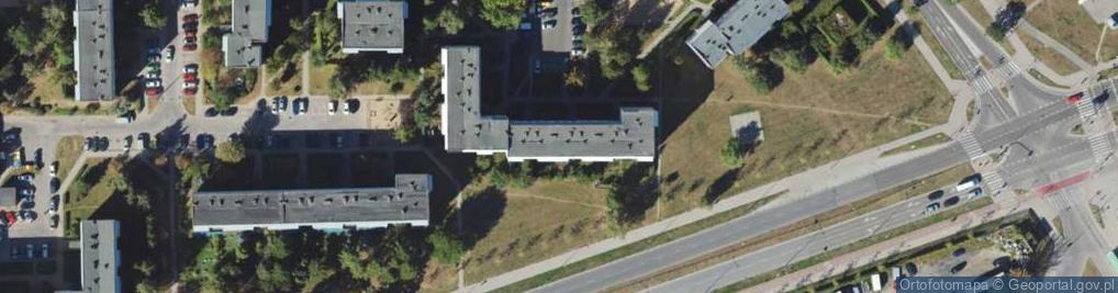 Zdjęcie satelitarne Taxi Osobowe Ptaszyński Ryszard w Białymstoku