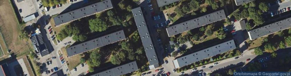 Zdjęcie satelitarne Taxi Osobowe w Białymstoku