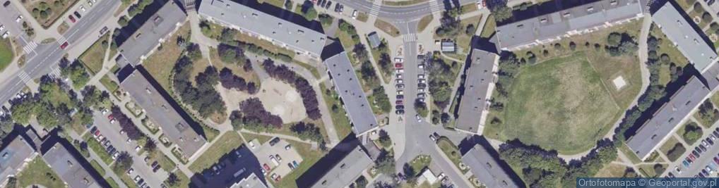 Zdjęcie satelitarne Taxi Osobowe Zbigniew Wawrzyński