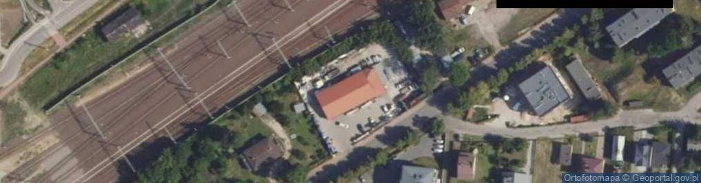 Zdjęcie satelitarne Techbud Dom hurtownia dekarska, skład budowlany