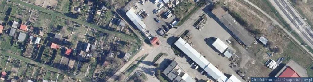 Zdjęcie satelitarne Techmet Systemy Technologiczne Hawełko Robert