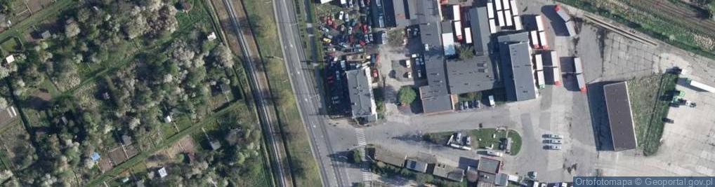 Zdjęcie satelitarne Techmot 2 s.c. Części samochody ciężarowe i dostawcze