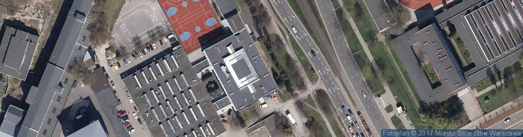 Zdjęcie satelitarne Technikum Samochodowe nr 2 im Czesława Orłowskiego